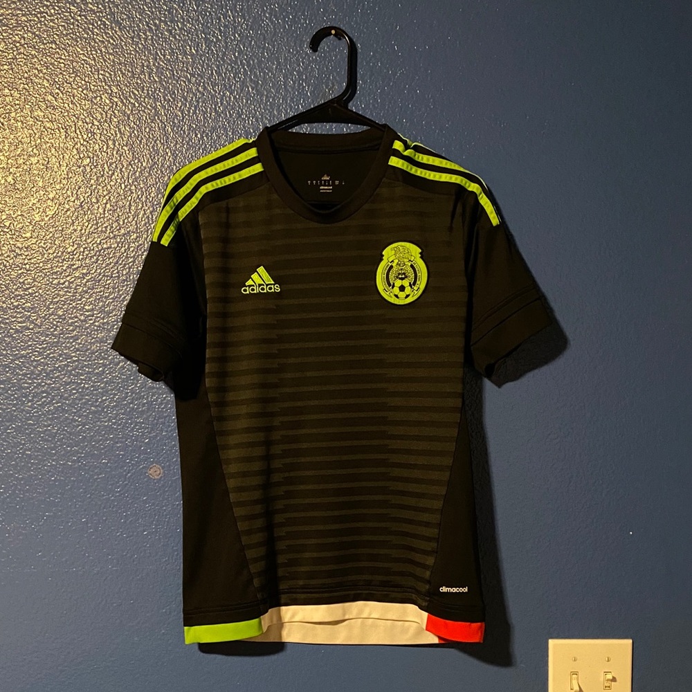 Mexico Black Jersey Authentic Adidas